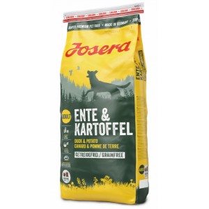 Шукаєте гіпоалергенний корм для собак із чутливим травленням? "Josera Ente & Kartoffel" без зернових культур з Німеччини Шукаєте гіпоалергенний корм для собак із чутливим травленням? "Josera Ente & Kartoffel" без зернових культур з Німеччини