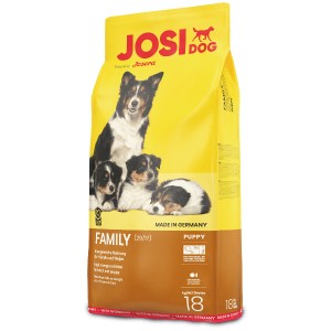 Cбалансированное питание «JosiDog™Family» для щенков, беременных и кормящих собак | купите сейчас в зоомагазине Petplus