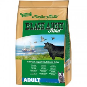 LupoSan Markus-Mühle Black Angus Adult з качкою та оселедцем для дорослих (від 12 місяців) собак LupoSan Markus-Mühle Black Angus Adult з качкою та оселедцем для дорослих (від 12 місяців) собак