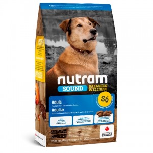 Nutram Sound Balanced Wellness (S6) Natural Adult Dog Food → корм для дорослих собак всіх порід Nutram Sound Balanced Wellness (S6) Natural Adult Dog Food → корм для дорослих собак всіх порід