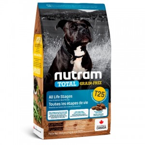 Nutram Total Grain-Free (T25) Salmon and Trout Dog Food ▪ корм для собак з фореллю та сьомгою Nutram Total Grain-Free (T25) Salmon and Trout Dog Food ▪ корм для собак з фореллю та сьомгою