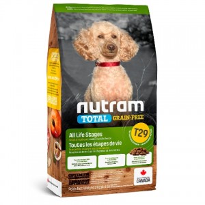 Nutram Total Grain-Free Lamb and Lentils Recipe Dog Food (T29) - беззерновой корм для собак малых пород Nutram Total Grain-Free Lamb and Lentils Recipe Dog Food (T29) - беззерновой корм для собак малых пород