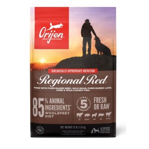 Корм «Orijen Regional Red Dog» з м'ясом бичків, бізона, кабана та ягняти для собак усіх порід та всіх стадій життя | дізнатися більше! Корм «Orijen Regional Red Dog» з м'ясом бичків, бізона, кабана та ягняти для собак усіх порід та всіх стадій життя | дізнатися більше!