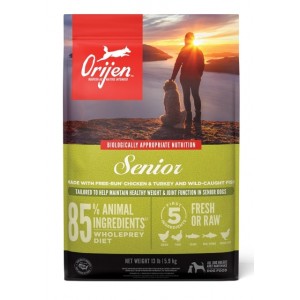 Orijen Senior (Оріджен сеньйор) - сухий корм для старіючих, літніх собак усіх порід Orijen Senior (Оріджен сеньйор) - сухий корм для старіючих, літніх собак усіх порід