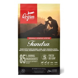 Корм «Orijen Tundra Dog» з м'ясом дичини, риби та птиці для собак усіх порід та всіх стадій життя | дізнатися більше! Корм «Orijen Tundra Dog» з м'ясом дичини, риби та птиці для собак усіх порід та всіх стадій життя | дізнатися більше!