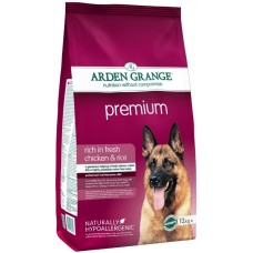 Arden Grange Adult Dog Premium - корм для вибагливих собак / курка з рисом Arden Grange Adult Dog Premium - корм для вибагливих собак / курка з рисом