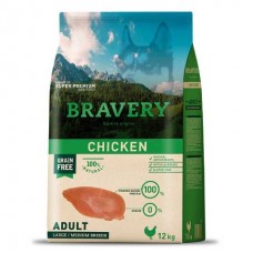 Bravery Adult Medium & Large Breeds Chicken – корм для собак середніх та великих порід з куркою Bravery Adult Medium & Large Breeds Chicken – корм для собак середніх та великих порід з куркою
