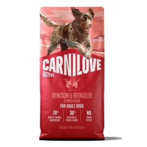 Carnilove Grain Free Reindeer Adult Dogs - сухий беззерновий корм для собак з м'ясом північного оленя, дізнайся більше