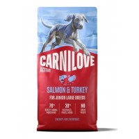Carnilove GF Active Junior Large Breed Salmon&Turkey - беззерновой корм для щенков крупных пород (лосось, индейка) Carnilove GF Active Junior Large Breed Salmon&Turkey - беззерновой корм для щенков крупных пород (лосось, индейка)