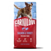 Carnilove GF Active Adult Dog Salmon&Turkey - беззерновой корм для собак всех пород (лосось, индейка) Carnilove GF Active Adult Dog Salmon&Turkey - беззерновой корм для собак всех пород (лосось, индейка)