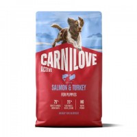 Carnilove GF Active Puppy Salmon&Turkey - беззерновой корм для щенков всех пород (лосось, индейка) Carnilove GF Active Puppy Salmon&Turkey - беззерновой корм для щенков всех пород (лосось, индейка)