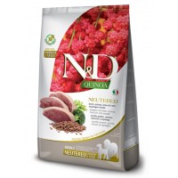 Farmina (Фармина) N&D GF Quinoa Neutered Duck, Broccoli & Asparagus Adult Medium & Maxi – беззерновой корм с уткой для стерилизованных собак средних и крупных пород Farmina (Фармина) N&D GF Quinoa Neutered Duck, Broccoli & Asparagus Adult Medium & Maxi – беззерновой корм с уткой для стерилизованных собак средних и крупных пород