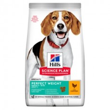 Hill's SP Canine Adult Medium Breed Perfect Weight - корм для підтримки ваги середніх собак / з куркою Hill's SP Canine Adult Medium Breed Perfect Weight - корм для підтримки ваги середніх собак / з куркою