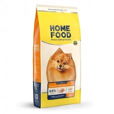 HOME FOOD Adult Mini Healthy Skin And Shiny Coat - сухий корм для шкіри та шерсті у собак дрібних порід (індичка та лосось)