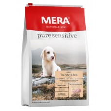 Mera Pure Sensitive Puppy Turkey&Rice - сухий корм для цуценят з чутливим травленням, індичка та рис Mera Pure Sensitive Puppy Turkey&Rice - сухий корм для цуценят з чутливим травленням, індичка та рис