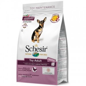 Schesir Dog Toy Adult - сухой монопротеиновый корм для собак мини пород Schesir Dog Toy Adult - сухой монопротеиновый корм для собак мини пород