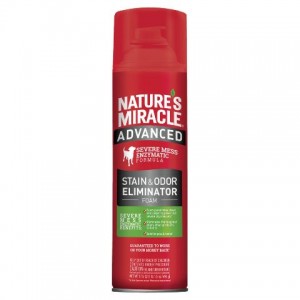 Natures Miracle (Нейчерлз Миракл) Stain and Odor Eliminator - устранитель пятен и запахов с усиленной формулой для собак / аэрозоль-пена Natures Miracle (Нейчерлз Миракл) Stain and Odor Eliminator - устранитель пятен и запахов с усиленной формулой для собак / аэрозоль-пена