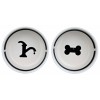 Trixie Eat on Feet Ceramic Bowl Set - подставка с керамическими мисками, белая в зоомагазине - Petplus Trixie Eat on Feet Ceramic Bowl Set - подставка с керамическими мисками, белая в зоомагазине - Petplus