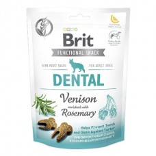 Brit Care Dog Functional Snack Dental Venison - лакомства для поддержания здоровья зубов у собак Brit Care Dog Functional Snack Dental Venison - лакомства для поддержания здоровья зубов у собак