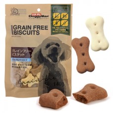 DoggyMan Biscuits Milk&Carob - беззернове печиво, ласощі для собак DoggyMan Biscuits Milk&Carob - беззернове печиво, ласощі для собак