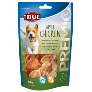 : Trixie PREMIO Apple Chicken Bites — лакомство для собак с курицей и яблоком, содержание мяса 61% : Trixie PREMIO Apple Chicken Bites — лакомство для собак с курицей и яблоком, содержание мяса 61%