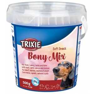 Trixie Soft Snack Bony Mix - лакомства для собак, говядина, баранина, лосось, курица Trixie Soft Snack Bony Mix - лакомства для собак, говядина, баранина, лосось, курица
