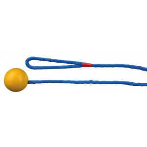 Іграшка для собак Trixie Ball on a Rope з мотузкою купити в зоомагазині - Petplus