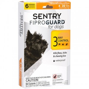 FiproGuard (Фіпрогард) Sentry for Dogs 3in1 - краплі від бліх, кліщів та вошей для собак (до 10кг) FiproGuard (Фіпрогард) Sentry for Dogs 3in1 - краплі від бліх, кліщів та вошей для собак (до 10кг)