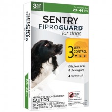 FiproGuard Sentry for Dogs 3in1 - краплі від бліх, кліщів та вошей для собак (10-20кг) FiproGuard Sentry for Dogs 3in1 - краплі від бліх, кліщів та вошей для собак (10-20кг)