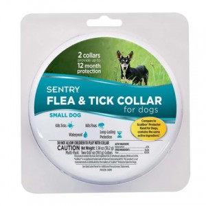 Нашийник SENTRY Flea & Tick Small захист від бліх та кліщів для собак малих порід - 6 місяців Нашийник SENTRY Flea & Tick Small захист від бліх та кліщів для собак малих порід - 6 місяців