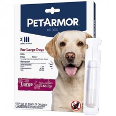 PetArmor Flea&Tick Topical Large Dogs - краплі від бліх, кліщів, вошей для собак (20-40кг)