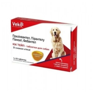 : Купити Veko Kick-Tape Dogs таблетки для собак від внутрішніх паразитів, дізнайся більше