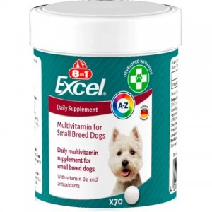 8 in 1 Excel Multi Vitamin Small Breed - Мультивітаміни для собак дрібних порід - Petplus 8 in 1 Excel Multi Vitamin Small Breed - Мультивітаміни для собак дрібних порід - Petplus