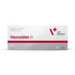 : Vet Expert HemoVet (Вет Експерт ГемоВет) – харчова добавка для собак з клінічними ознаками анемії, дізнайся більше
