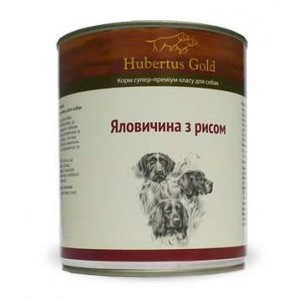 Hubertus Gold, консерви для собак, Хубертус Голд яловичина з рисом, доставка корму для собак по Україні Hubertus Gold, консерви для собак, Хубертус Голд яловичина з рисом, доставка корму для собак по Україні