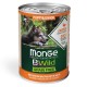 Monge BWild Grain Free Puppy&Junior Wet Duck&Pumpkin&Zucchini - консерви для цуценят з качкою, гарбузом та цукіні