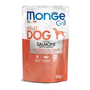 : Monge Salmon - натуральный и качественный влажный корм для собак с лососем : Monge Salmon - натуральный и качественный влажный корм для собак с лососем