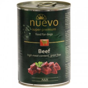 Nuevo Adult Beef for Dogs - консерви з яловичиною для собак Nuevo Adult Beef for Dogs - консерви з яловичиною для собак