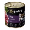 Консерви для собак «Savory Dog Gourmand Beef» - збагачені вітамінами та мінералами - дізнатися більше!