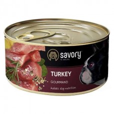 Savory Dog Gourmand Turkey - консерви для собак з м'ясом індички Savory Dog Gourmand Turkey - консерви для собак з м'ясом індички