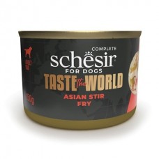 Schesir (Шезір) Taste the World Dog Wet Chicken Asian Stir Fry - натуральні консерви для собак у соусі (курка по Азійськи)