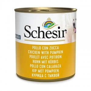 : Schesir Dog Wet Chicken & Pumpkin натуральні консерви для собак з куркою та гарбузом у желе : Schesir Dog Wet Chicken & Pumpkin натуральні консерви для собак з куркою та гарбузом у желе