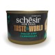 Schesir (Шезір) Taste the World Dog Wet Chicken & Carbonara – натуральні консерви для собак у соусі (курка з карбонарою)