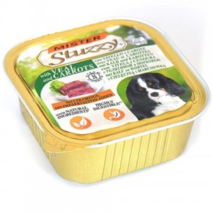Влажный консервированный корм для собак «Stuzzy Mister Dog Veal Carrot» - паштет содержит витамины Е, D3, цинк, марганец, читать далее! Влажный консервированный корм для собак «Stuzzy Mister Dog Veal Carrot» - паштет содержит витамины Е, D3, цинк, марганец, читать далее!