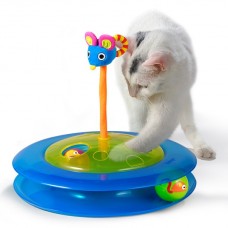 PETSTAGES Cheese Chase - іграшка для кішок «Трек з м'ячиком для ласощів»