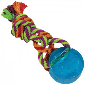 PETSTAGES Orka Dental Puck • Игрушка для собак «Орка Шайба с канатом» PETSTAGES Orka Dental Puck • Игрушка для собак «Орка Шайба с канатом»