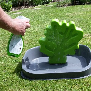 Woofaloo Dog Toilet "чоловічий" туалет для собак особливої конструкції, в комплекті з декоративним пластиковим деревом